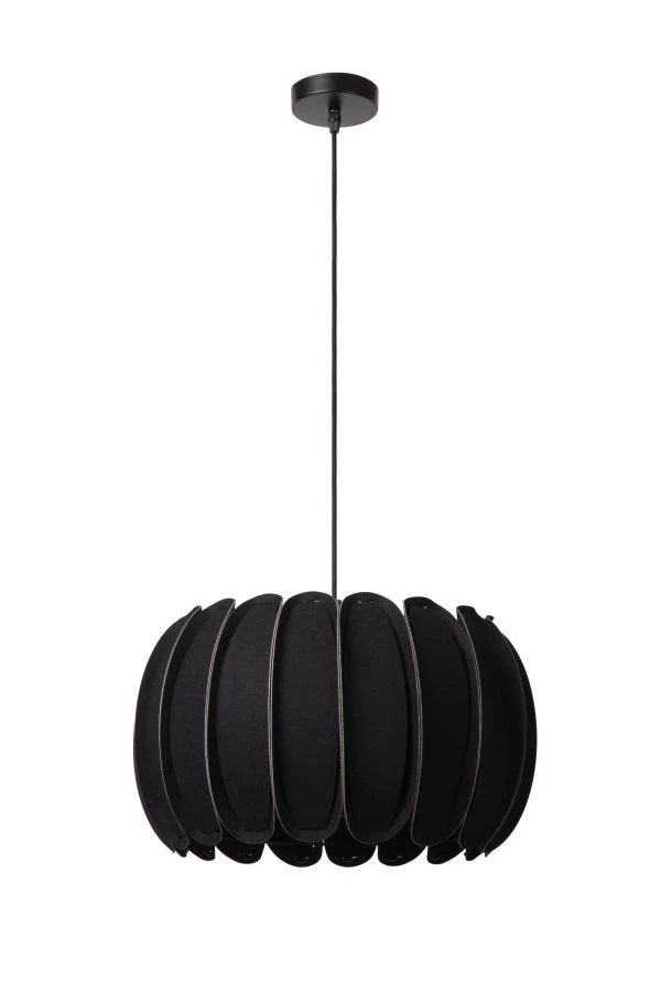 Lucide SPENCER - Pendant light - Ø 40 cm - 1xE27 - Black - turned off